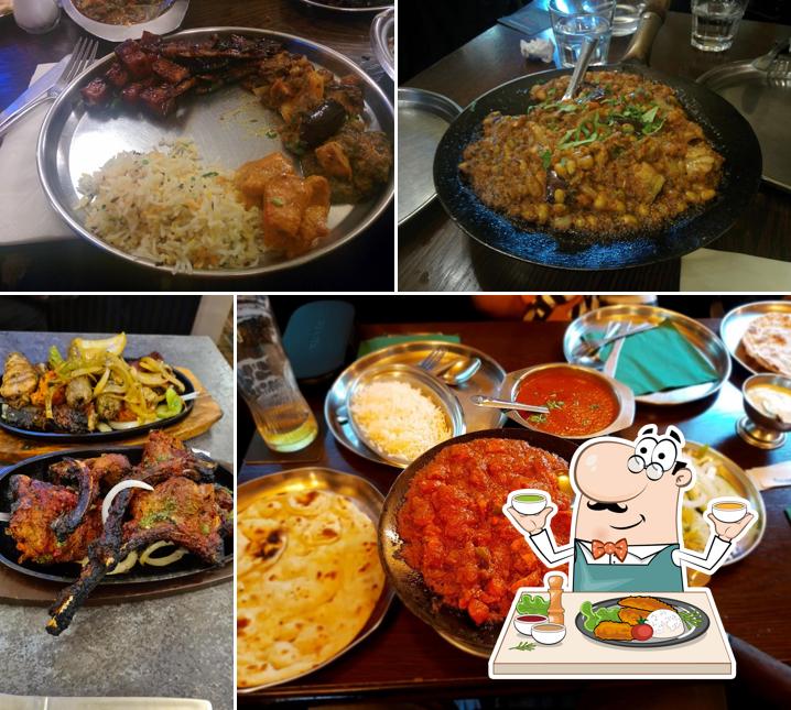 Selection of dishes